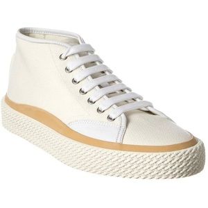 Salvatore Ferragamo Suez - Canvas Sneaker White - US 10.5